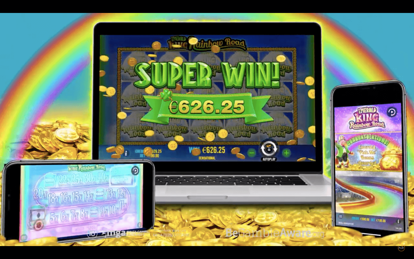 Emeral King Rainbow Road Super Win